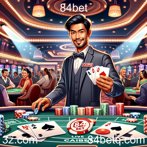 Descubra a Experiência dos Jogos Ao Vivo no 84bet